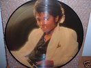 MICHAEL JACKSON    THRILLER PICTURE DISC   EPIC LP VG++