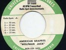 LISTEN- Wolfman Jack 45- American Graffiti Radio Spots