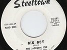 Jackson Five MICHAEL-Steeltown PROMO-Big Boy HEAR VG++