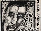 GG ALLIN You Hate Me.. Ultra rare punk on Orange rec.
