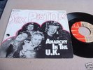 SEX PISTOLS 7'' ANARCHY IN UK RARE GERMAN ISS 1976