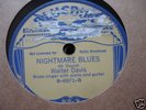 WALTER DAVIS Nightmare Blues Buff BB 6971