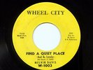 RARE Northern Soul Melvin Davis 'Find A Quiet Place' 45