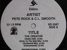 PETE ROCK & CL SMOOTH - THE CREATOR RMX 12