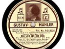 Gustav Mahler, Das Lied Von Der Erde  Classical 78 RPM