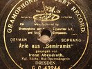 ABENDROTH IRENE Opera 78rpm G&T 43244 Semiramis-Arie