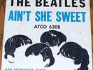 The Beatles RARE Atco Ain't She Sweet Picture Sleeve