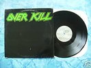 OVERKILL -S/T FIRST EP '84 debut on METAL STORM RARE LP