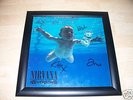 NIRVANA Nevermind LP Original Hand Signed KURT COBAIN