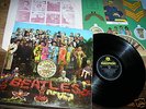 THE BEATLES - Sergeant Pepper, ORIG STEREO LP + CUTOUTS