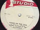 TENOR ON THE CALL- TOMMY McCOOK - 12