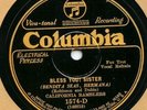 Bless you Sister California Ramblers Col 1574 78 rpm N