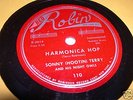 Blues 78 SONNY TERRY Harmonica Hop RED ROBIN 110 M/NM