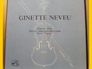 Chausson Ravel Debussy Ginette Neveu FJLP 5037