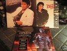 Michael Jackson 3 records Thriller, BAD, & History NEW