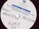 Bruce Springsteen WAR Live UK DJ EDIT  ACETATE. RARE