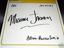 Michael Jackson Bad acetate lp Grundman mastering