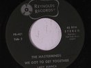 MASTERMINDS: We Got To Get Together / Stop Telling Me Lies 45 rare Soul