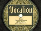 HENRY THOMAS rare 1927 VOCALION 1094/ Cottonfield Blues