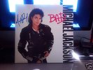 MICHAEL JACKSON - BAD - LP ORIGINALE AUTOGRAFATO