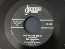 BILL JOHNSON - R&B ROCKER ON TALOS (HEAR IT)