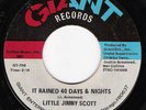 LITTLE JIMMY SCOTT It Rained Forty NORTHERN SOUL 45