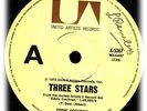 EDDIE COCHRAN THREE STARS RARE 70'S OZ 45 PRESSING