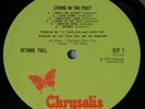 JETHRO TULL Living In The Past UK 1972 CJT1/2 EX+/MINT-