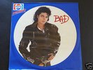 LP MICHAEL JACKSON - Bad (1987) Lim. PEPSI PICTURE DISC