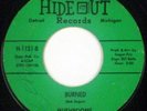 MUSHROOMS Burned '60's 45 Hideout *Bob Seger/Glenn Frey
