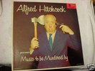 1950s Pop LP with humorous Alfred Hitchcock cover