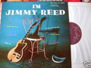 JIMMY REED USA LP--I'M JIMMY REED MAROON LBL LP 1004
