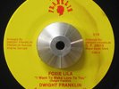 DWIGHT FRANKLIN Foxie Lila RARE MODERN SOUL 45 LISTEN