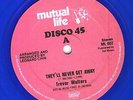 TREVOR WALTERS - NEVER GET AWAY -MUTUAL LIFE 12