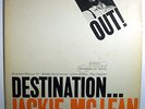 JACKIE McLEAN DESTINATION OUT ORIG '64 BLUE NOTE LP/DG