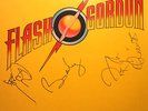 QUEEN Flash Gordon soundtrack signed by band members