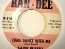R&B 45-SAXIE RUSSELL-EL MONKEY /COME DANCE WITH ME