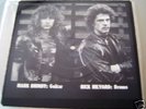 JAG PANZER - DEATH ROW   RARE PIC SHAPE AZRA 1983 RAR 