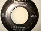 NORTHERN SOUL 45-THE ISLEY BROTHERS-WHO'S THAT LADY