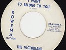 NORTHERN SOUL 45 RPM -THE VICTORIANS - on ROWENA RECORD