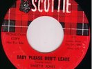 Rockabilly 45- SWEETIE JONES - Baby Please Don't Leave