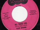 GLASS OPENING All Those Lies '70 FEMME GARAGE PSYCH 45