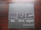 Unbroken - Life Love Regret LP Judge,SXE, Cro-Mags, YOT