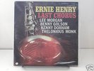 ERNIE HENRY LAST CHORUS THELONIOUS MONK RIVERSIDE VG