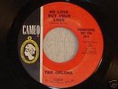 '60-THE ORLONS-No Love But Your Love/Envy-45 rpm- PROMO