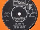EARL VAN DYKE & SOUL BROTHERS ALL FOR YOU 1965 TMG 506