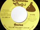 rare Modern Soul 45 GASTON on CHOCOLATE CHOLLY'S Listen
