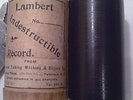 Rare Old Non Pink Lambert Cylinder Phonograph Record