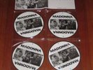 MADONNA 4 Picture Disc INTERVIEWS in Hanging Display