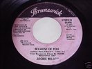 Jackie Wilson: Because Of You 45 - Northern Soul